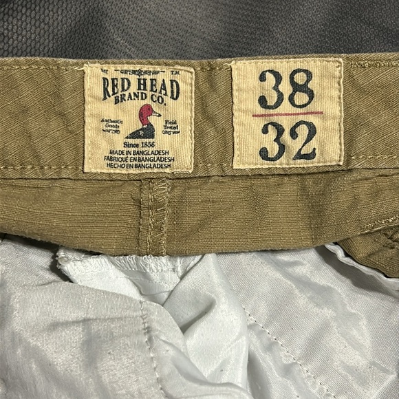 Men’s Red Head ripstop pants from Bass Pro Shop. 38/32 - Picture 2 of 3